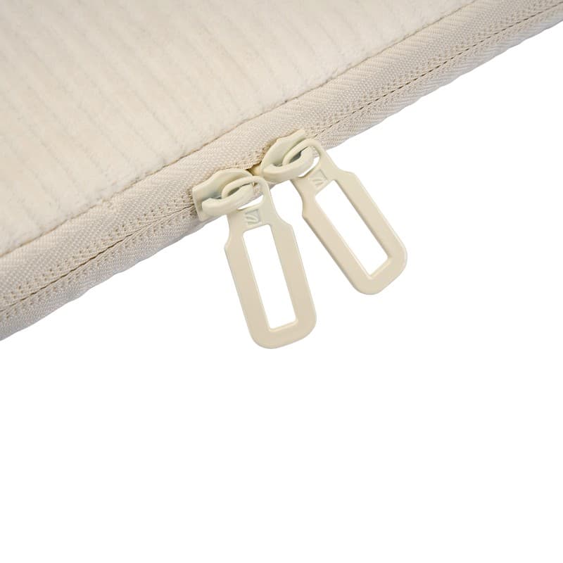 TUCANO Velluto 2 - Cover for MacBook Air 13" (M5/M4/M3/M2/M1/2026-2018) / Pro 13" / Laptop 12" (cream) 5