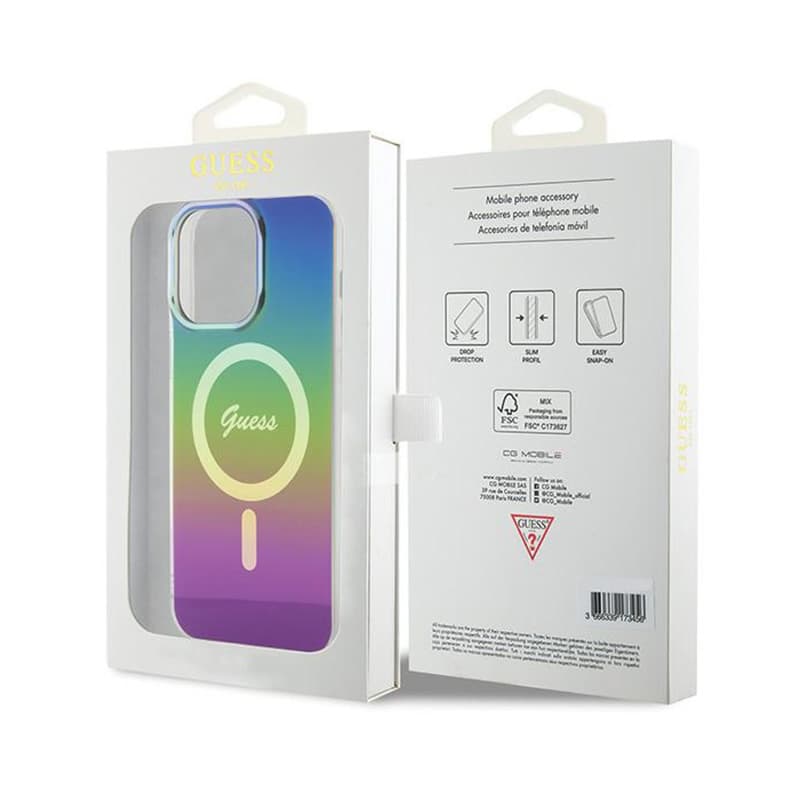 Guess IML Iridescent MagSafe - iPhone 15 Max Case (colour) 8