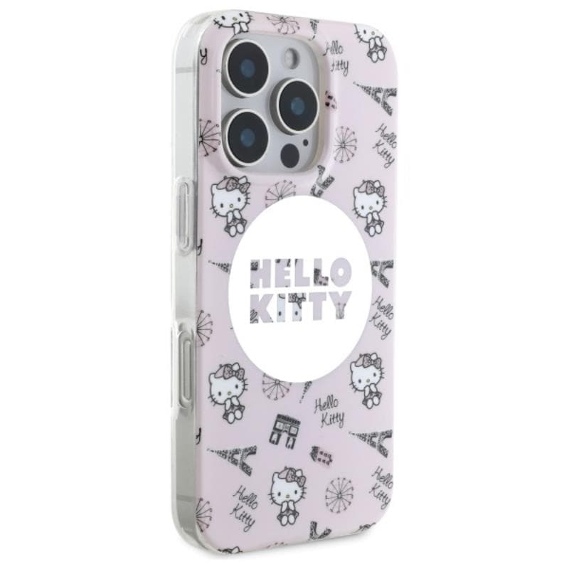 Hello Kitty IML All Over Paris MagSafe - Case for iPhone 16 Pro Max (pink) 4