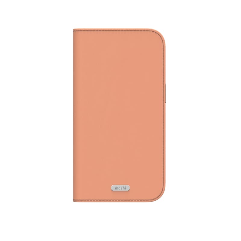 Moshi Overture MagSafe - Leather 3-in-1 Flip Case iPhone 17 Pro (Misty Coral) 2