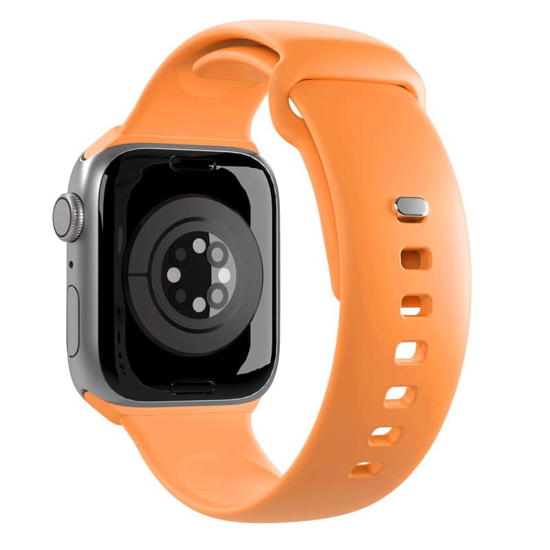 PURO ICON - Elastic strap for Apple Watch 44/45/46/49 mm (S/M & M/L) (Apricot) 2
