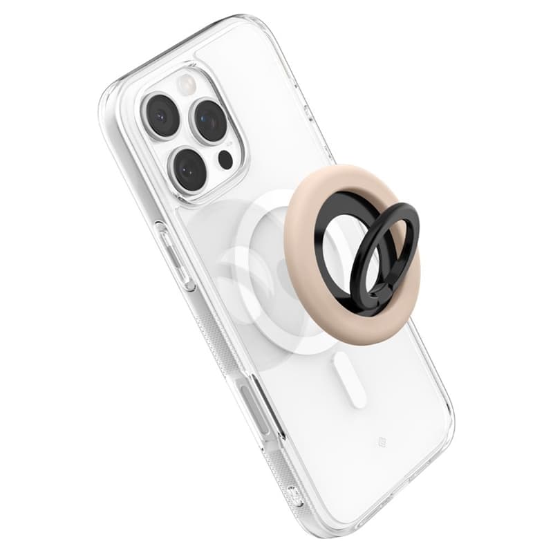 Spigen Nano Pop MagSafe Phone Ring - Finger holder with stand function (Coconut Beige) 6