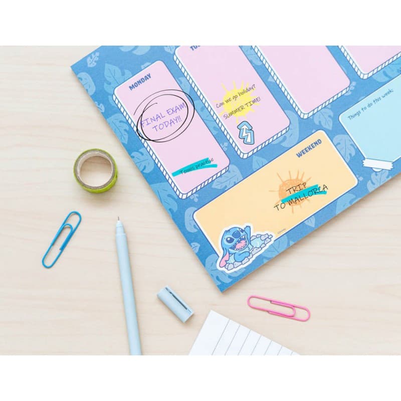 Disney Stitch - Weekly Planner 54 Pages A4 3
