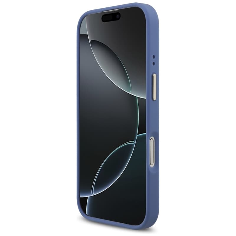Guess 4G Strass Logo MagSafe - Case iPhone 17 (Blue) 5