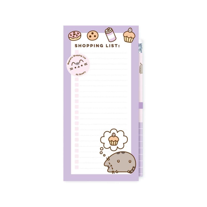 Pusheen - Notebook with fridge magnet + pencil from the Moments collection 1