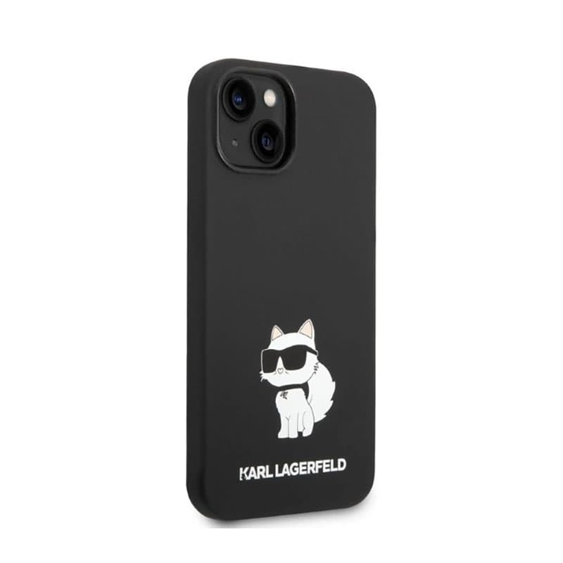 Karl Lagerfeld Silicone NFT Choupette - Case for iPhone 14 Plus (Black) 4