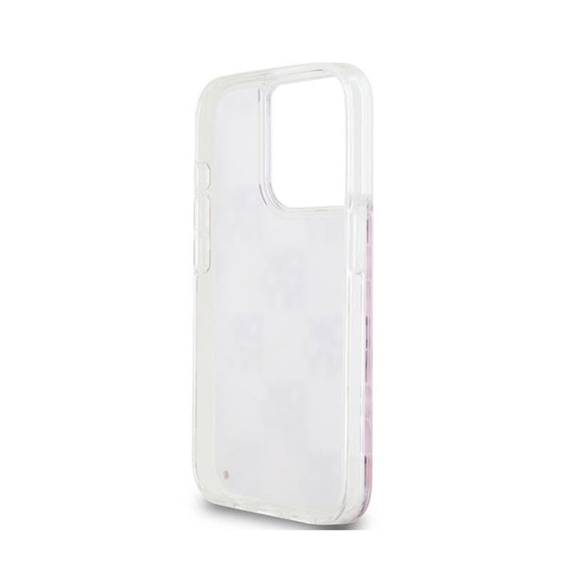 DKNY Liquid Glitter Multilogo - Case for iPhone 15 Pro (pink) 7