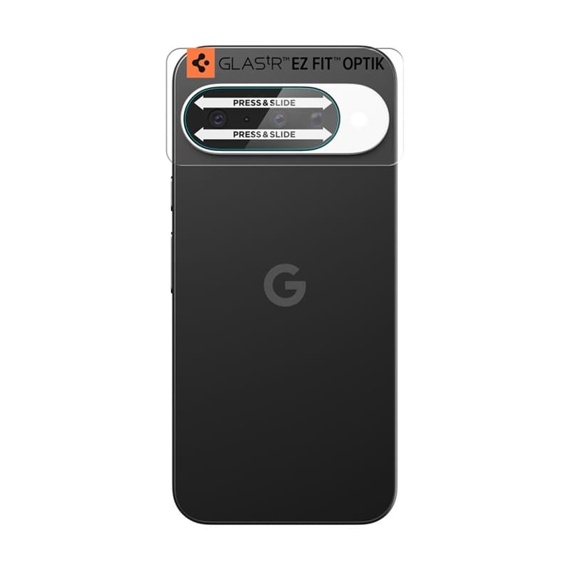 Spigen Optik GLAS.TR Camera Protector 2-Pack - Lens Protector for Google Pixel 10 (Crystal Clear) 4
