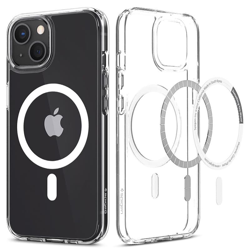 Spigen Ultra Hybrid Mag MagSafe - iPhone 13 Case (White) 1