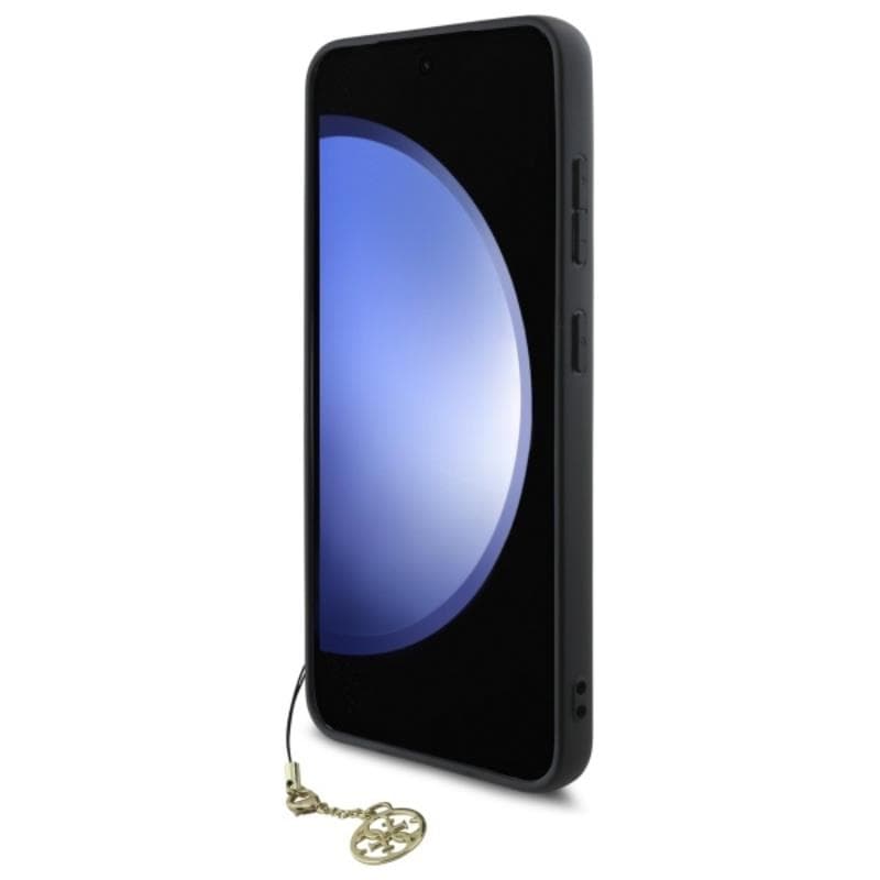 Guess 4G Charms Collection - Case for Samsung Galaxy S24 FE (gray) 5