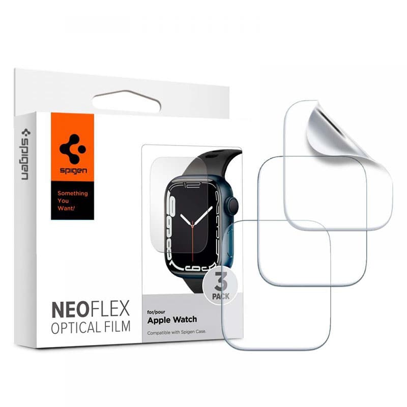 Spigen Neo Flex - Foil for Apple Watch 8/7/6/5/4/SE (45-44) mm (3 pcs) 1