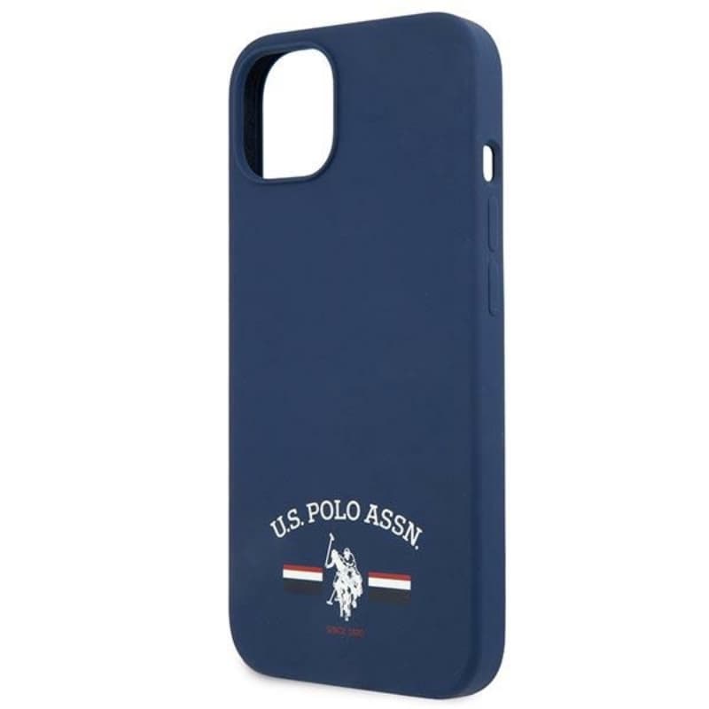 US Polo Assn Silicone Logo - Case for iPhone 13 mini (Navy blue) 6