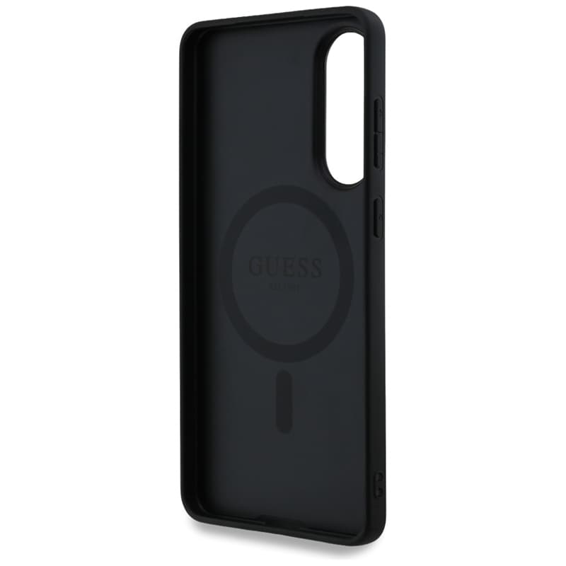 Guess 4G Ring Classic Logo MagSafe - Case Samsung Galaxy S25 Edge (black) 7
