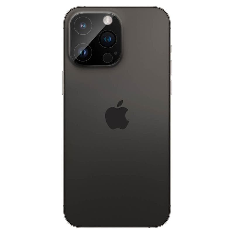 Spigen Optik.TR Camera Lens Protector 2-Pack - Lens protection glass for iPhone 16 Pro / 16 Pro Max / 15 Pro / 15 Pro Max / 14 Pro / 14 Pro Max (Black) 8