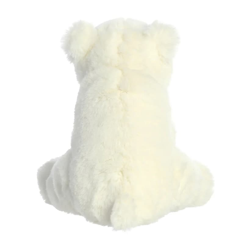 Eco Nation – Plush Toy / Cuddly Sitting Polar Bear 19 cm Eco-Friendly 7