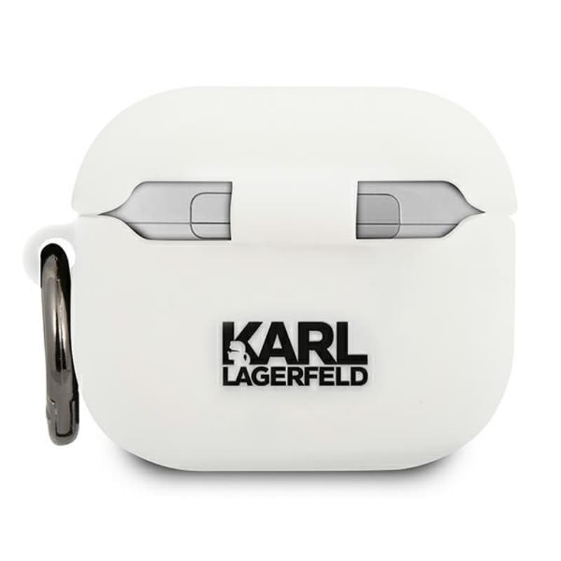 Karl Lagerfeld Choupette 3D - Case for Apple Airpods 3 (White) 2