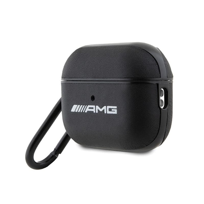AMG Leather Big Logo - Case for AirPods Pro 2 (black) 3