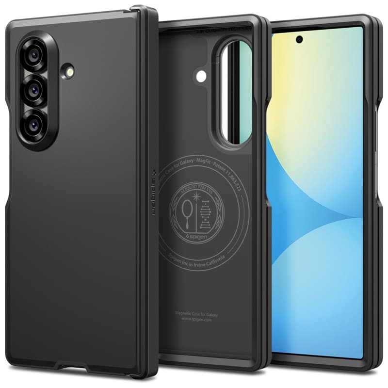 Spigen Tough Armor Pro Mag MagSafe - Case for Samsung Galaxy Z Fold 7 (Black)