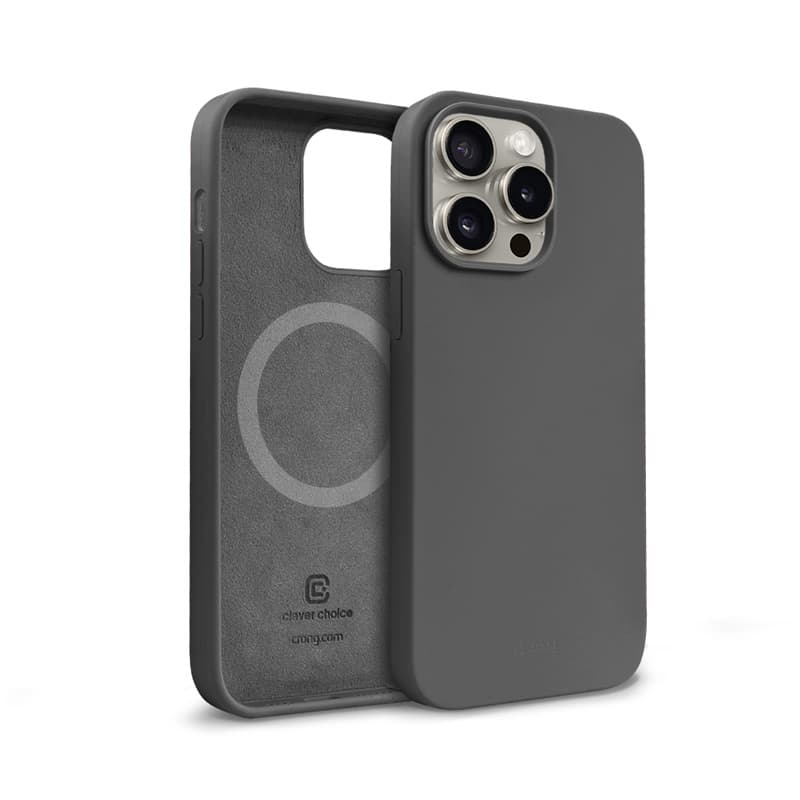 Crong Color Cover Magnetic - iPhone 15 Pro Max MagSafe Case (Titanium) 2