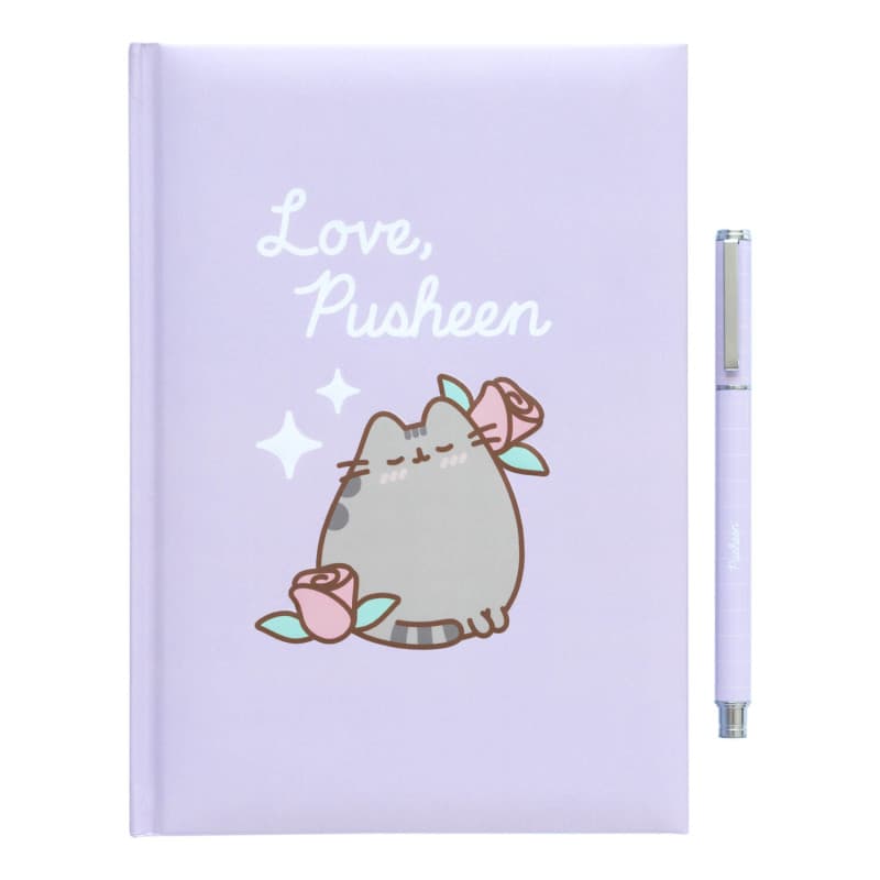 Pusheen - A5 notebook + pen set from the Moments collection 2