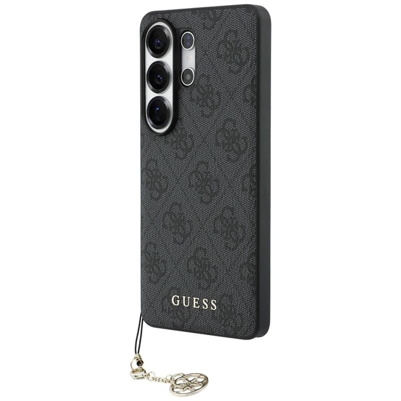 Guess 4G Classic Logo Charm MagSafe - Samsung Galaxy S26 Ultra Case (Black) 2