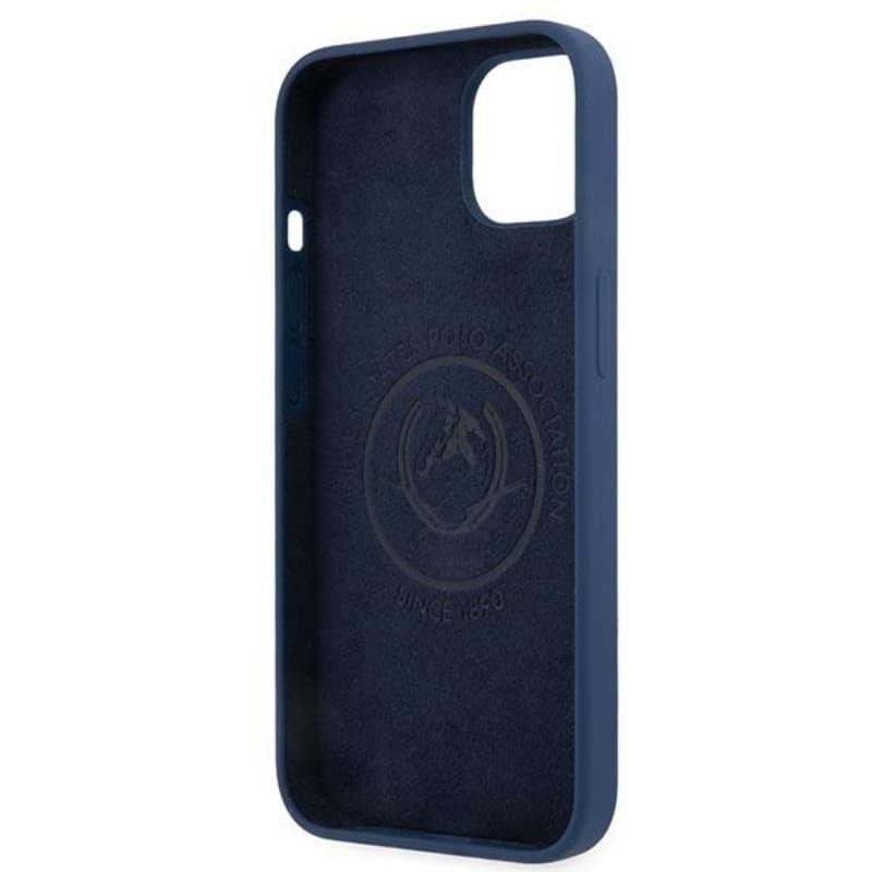 US Polo Assn Silicone Logo - Case for iPhone 13 mini (Navy blue) 7