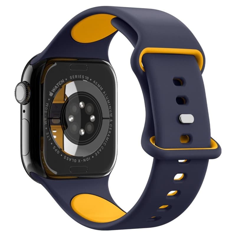 Spigen Nano Pop - Strap for Apple Watch 44/45/46/49 mm (Blueberry Navy) 5