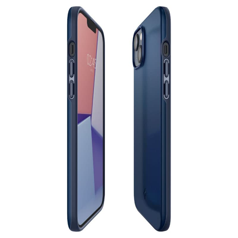 Spigen Thin Fit - Case for iPhone 15 Plus / iPhone 14 Plus (Navy Blue) 7