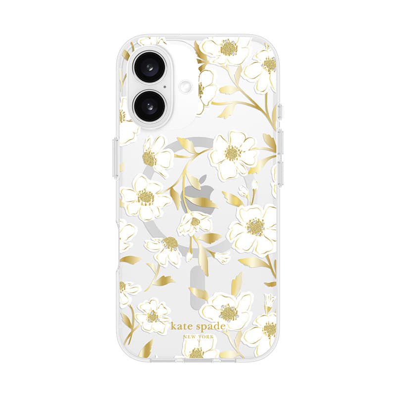 Kate Spade New York Protective Gems MagSafe - Case for iPhone 16 (Sunshine Floral) 2