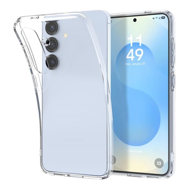 Spigen Liquid Crystal - Case for Samsung Galaxy S25+ (Transparent) 1