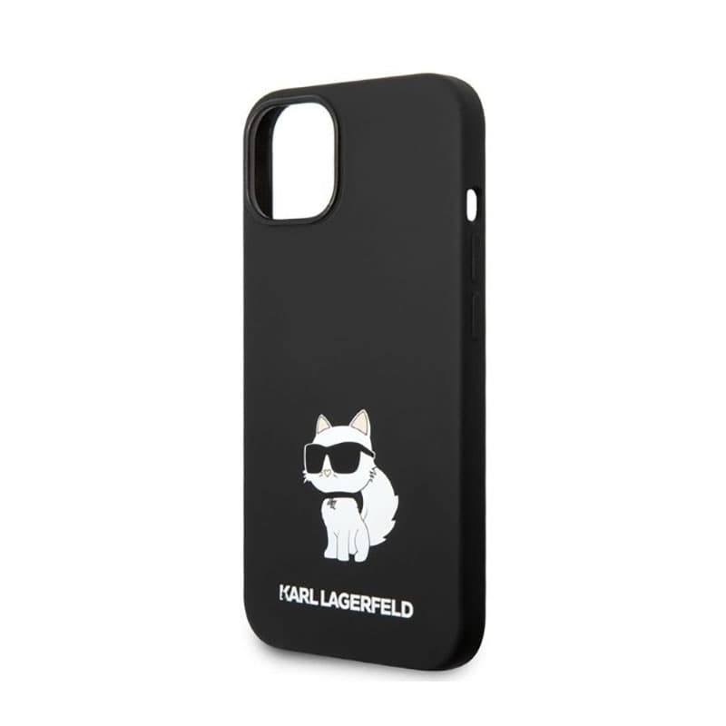 Karl Lagerfeld Silicone NFT Choupette - Case for iPhone 14 Plus (Black) 6
