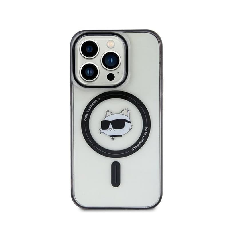Karl Lagerfeld IML Choupette Head MagSafe - iPhone 15 / 14 / 13  Case (Transparent) 1