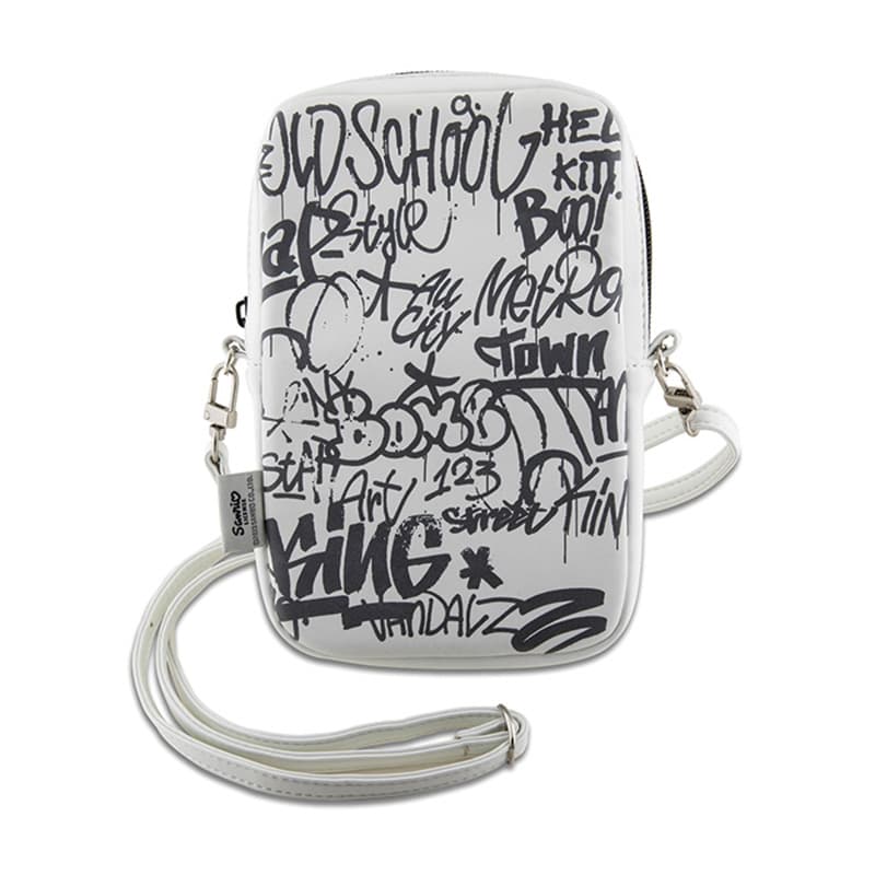 Hello Kitty Graffiti Kitty Head - Crossbody bag for phone (white) 4