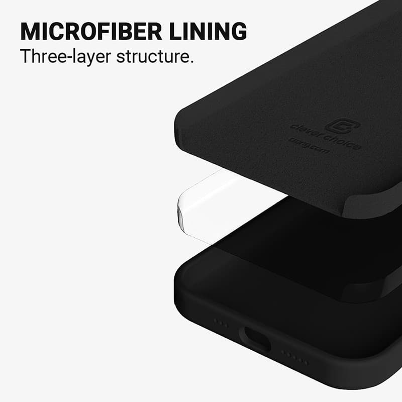 Crong Color Cover - iPhone 13 Pro Case (Black) 4