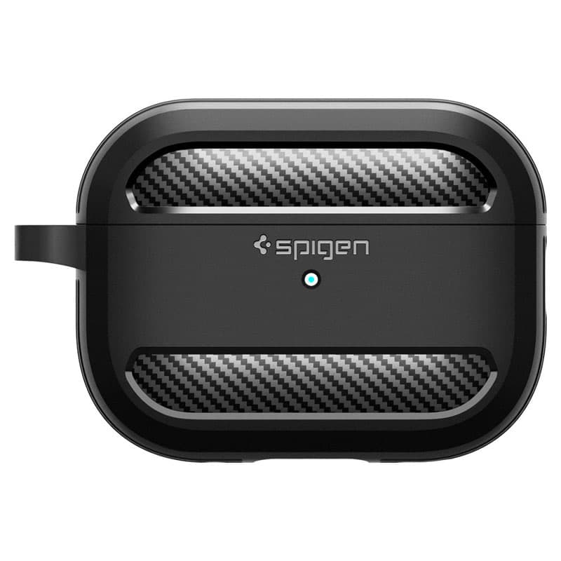 Spigen Rugged Armor - Case for Apple AirPods Pro 1 / 2 (Black) 4