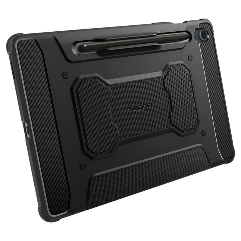 Spigen Rugged Armor Pro - Case for Samsung Galaxy Tab Tab S10 Lite / Tab S9 FE 10.9" X400 / X406B / X510 / X516B  (Black) 7