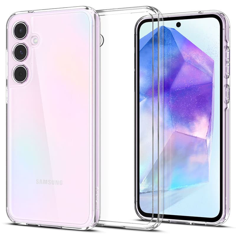 Spigen Ultra Hybrid - Case for Samsung Galaxy A55 5G (Transparent) 3