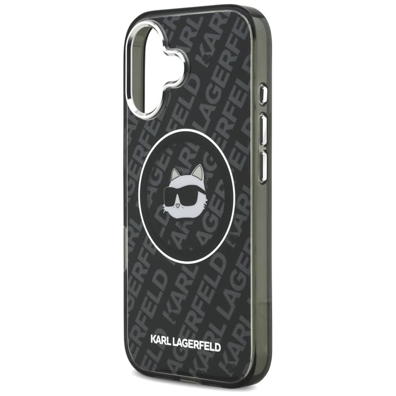 Karl Lagerfeld IML Choupette Head Logo MagSafe - Case for iPhone 17 (black) 6