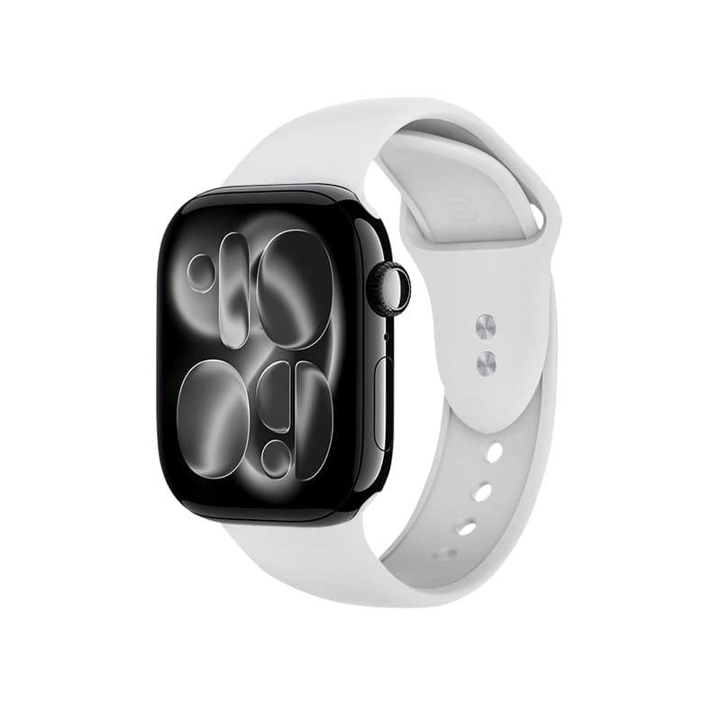 Crong Liquid - Apple Watch Band 44/45/46/49 mm (White)