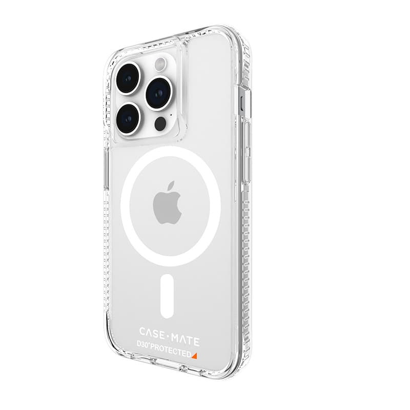 Case-Mate Ultra Tough plus D3O MagSafe - iPhone 15 Pro Case (Clear) 2