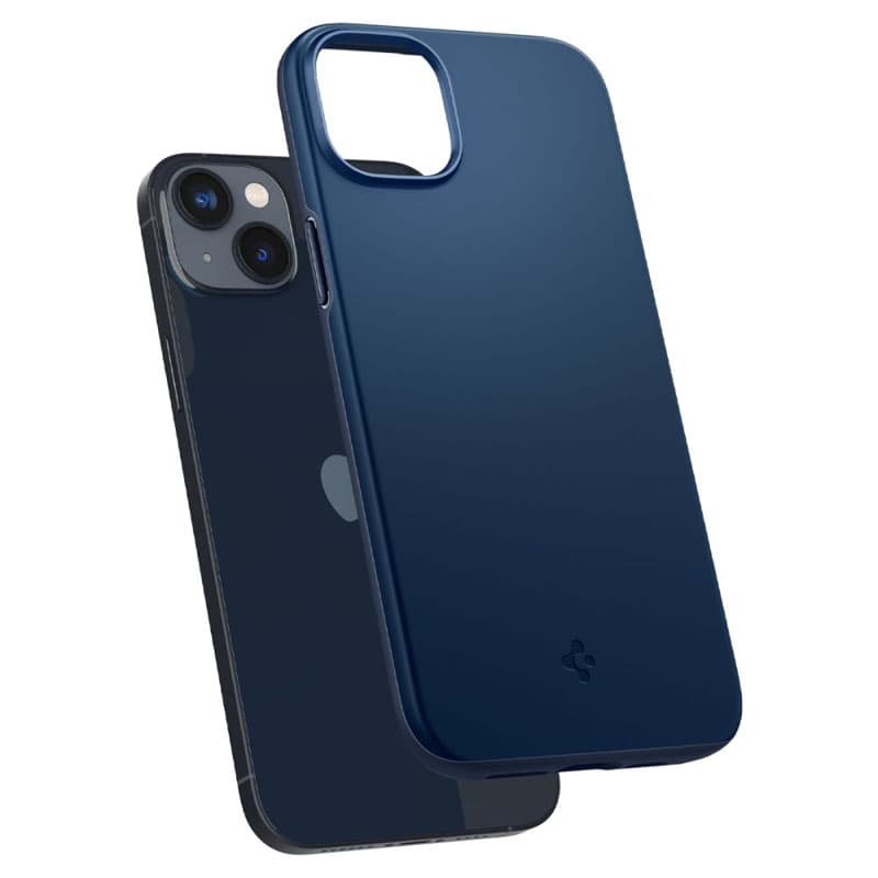 Spigen Thin Fit - Case for iPhone 15 Plus / iPhone 14 Plus (Navy Blue) 2