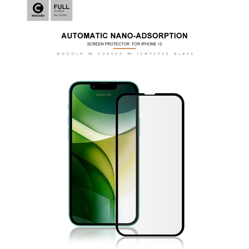 Mocolo 3D Glass Full Glue - Protective glass for iPhone 13 Pro Max 8
