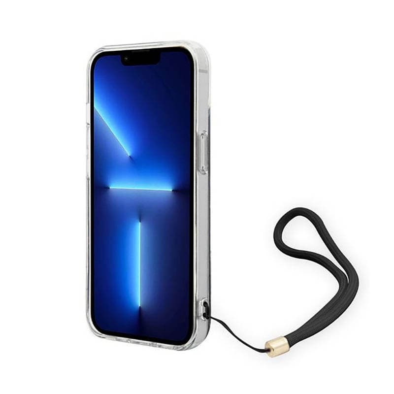 Guess 4G Print Cord - Case for iPhone 14 Plus (Black) 3