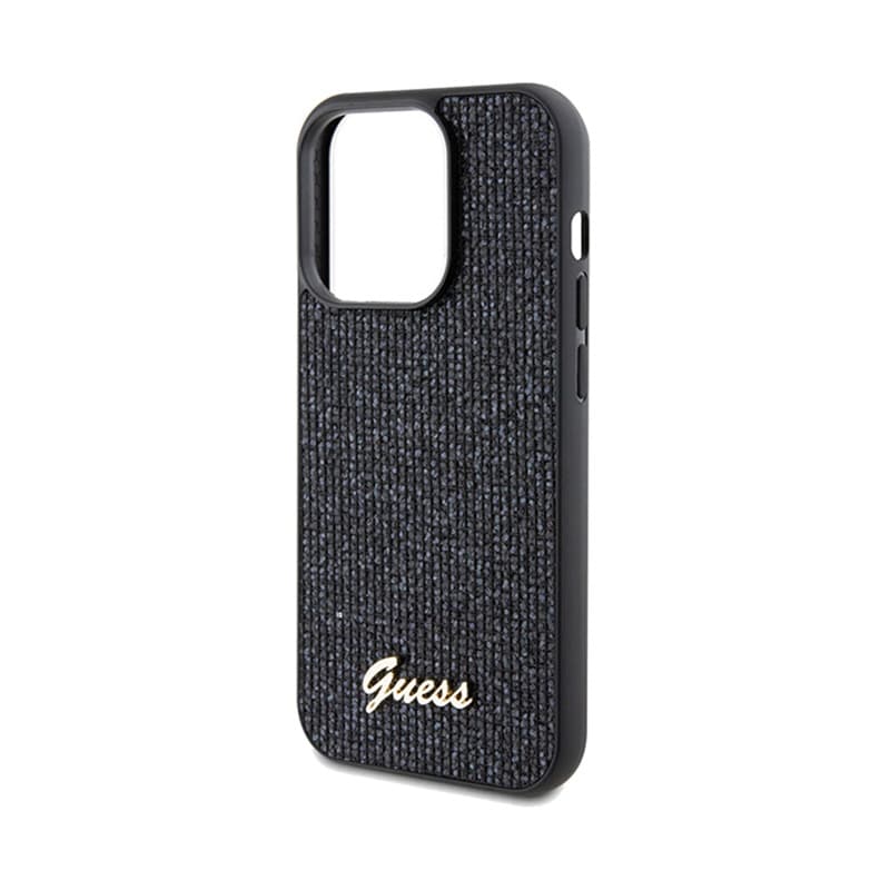 Guess Disco Metal Script - Case for iPhone 14 Pro Max (black) 6