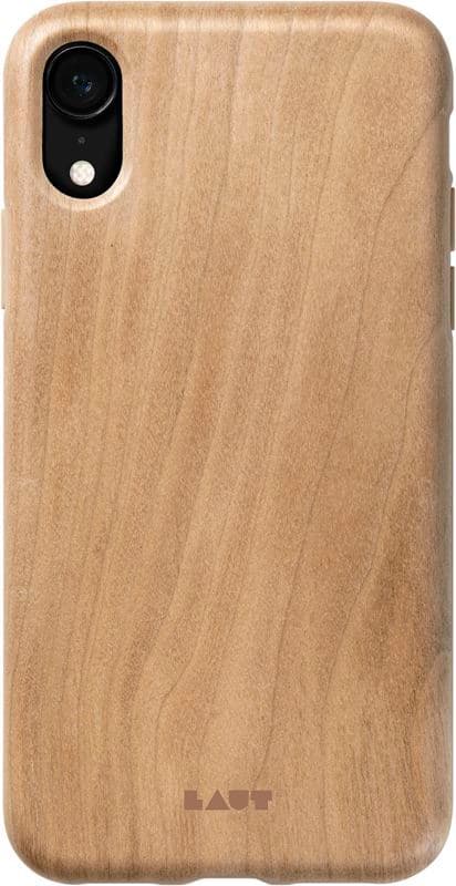 Laut PINNACLE - Case for iPhone XR with natural wood (Cherry Wood) 2