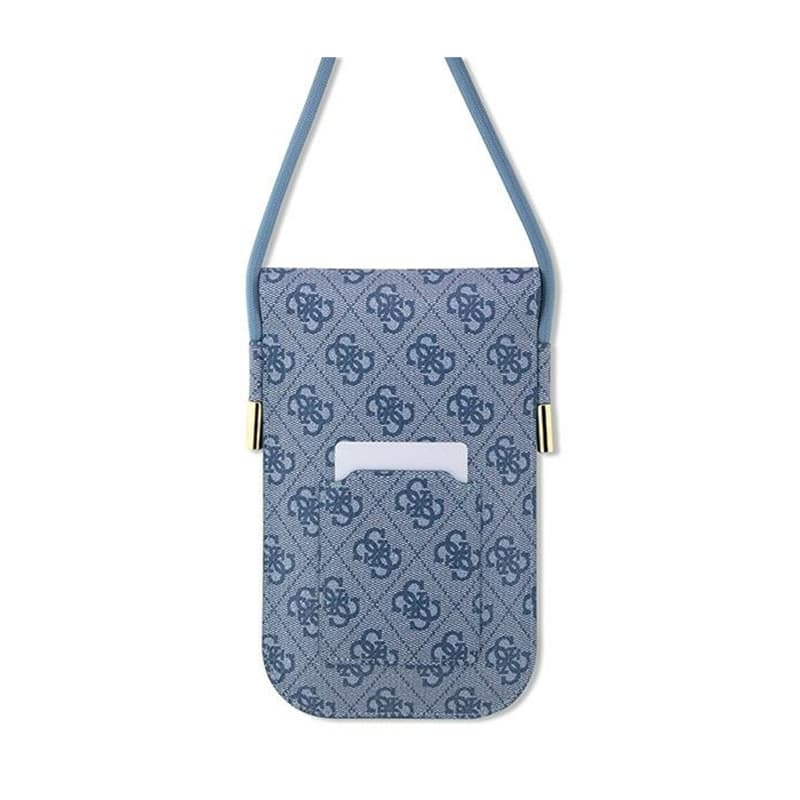 Guess 4G Metal Script Logo - Phone crossbody bag (blue) 2
