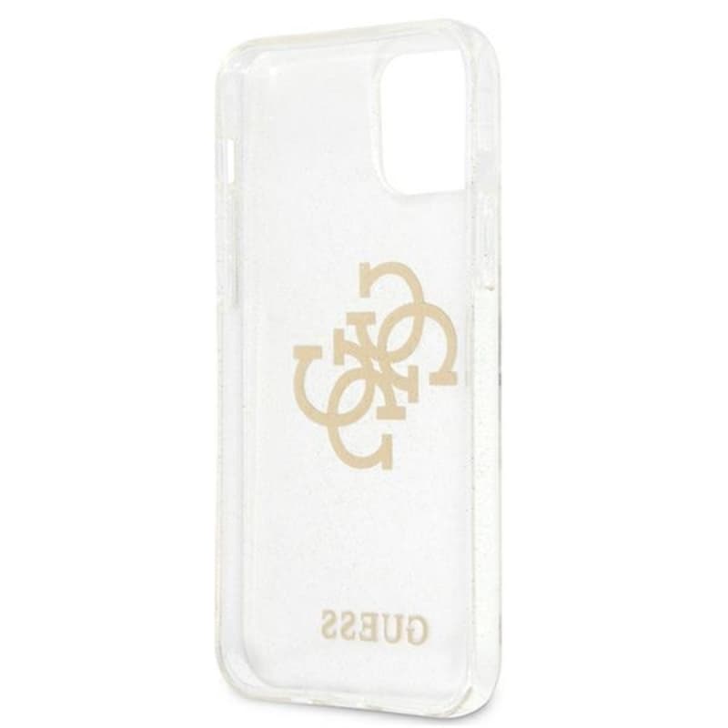 Guess Glitter 4G Big Logo - Case for iPhone 12 Pro Max (Transparent) 7