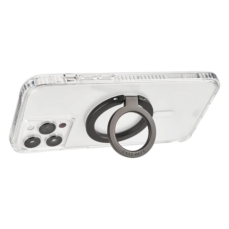 Case-Mate Magnetic Ring Stand - MagSafe finger holder with stand function (Matte Black) 5