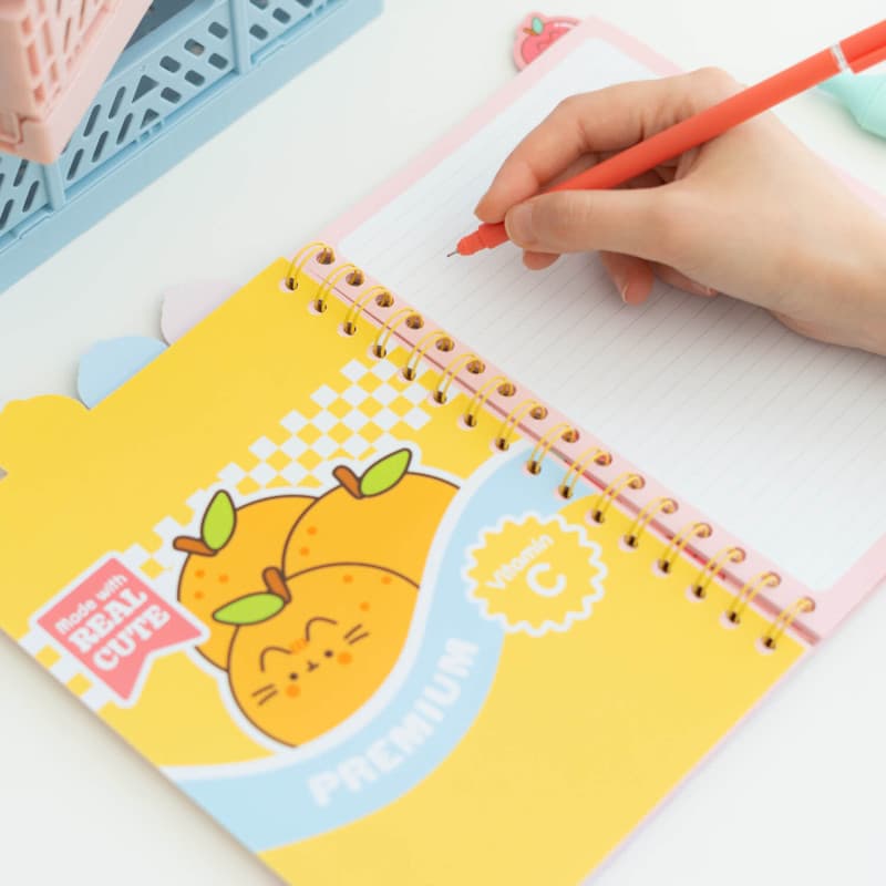 Pusheen - A5 Notebook / Notebook from the Fruits collection 6