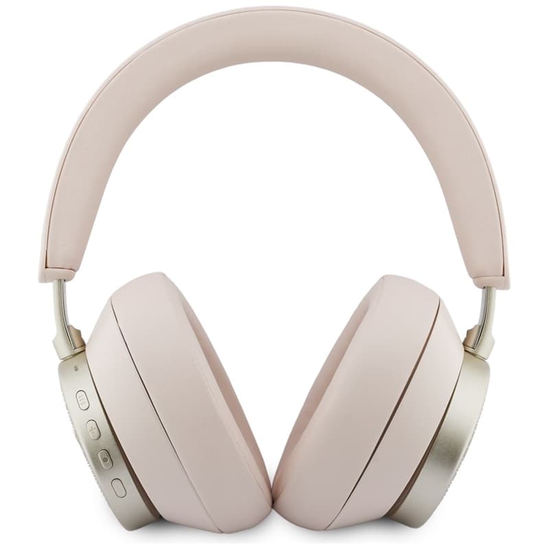 Guess 4G Triangle Logo - Wireless Bluetooth V5.4 ENC On-Ear Headphones (Pink) 3